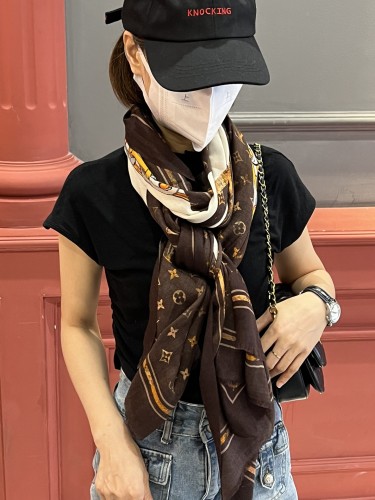 Streetwear Scarf LV 326314 SIZE:110*200cm