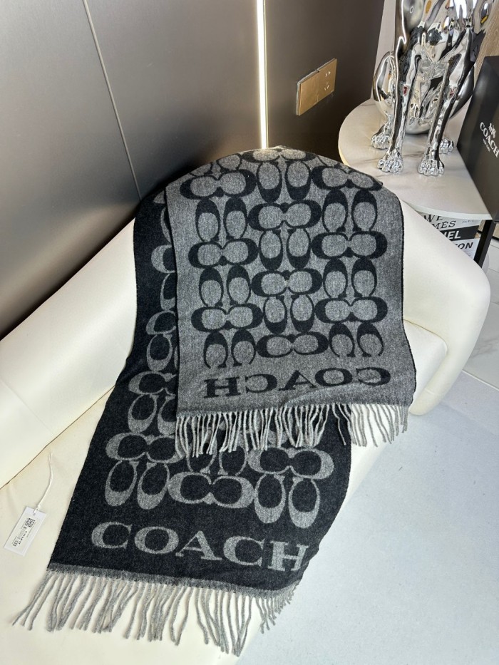 Streetwear Scarf COACH 326331 size:195×53cm