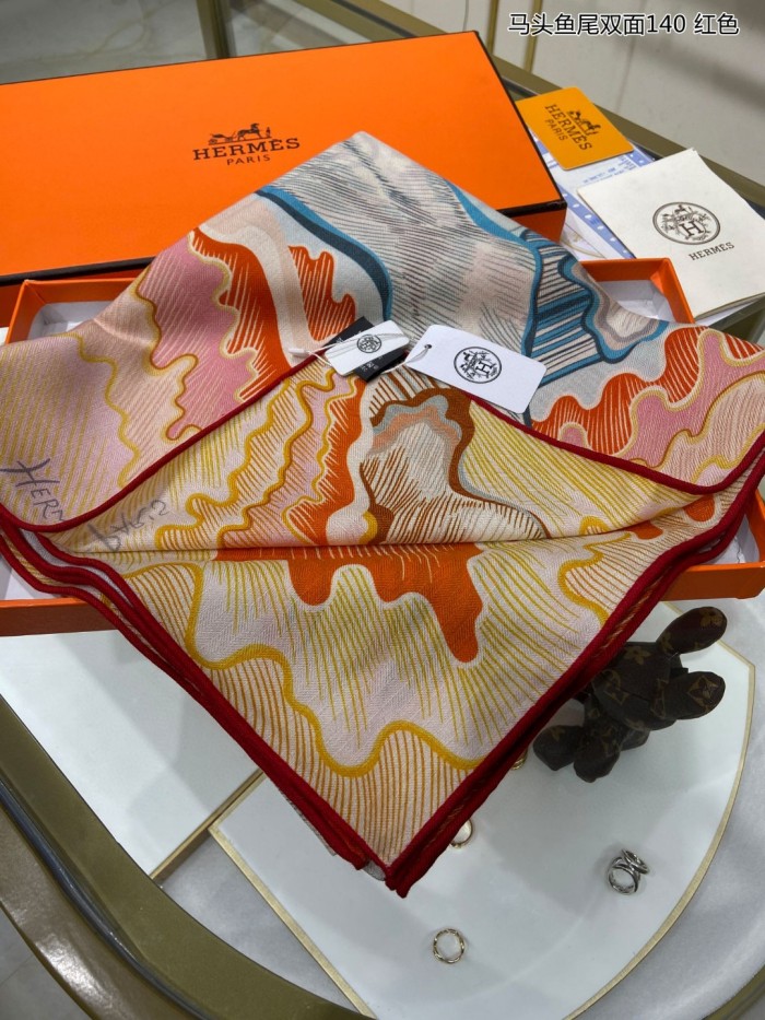 Streetwear Scarf Hermes  326037 SIZE:140cm*140cm