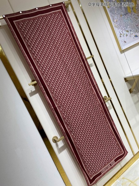 Streetwear Scarf Dior 326041 SIZE:65*185cm