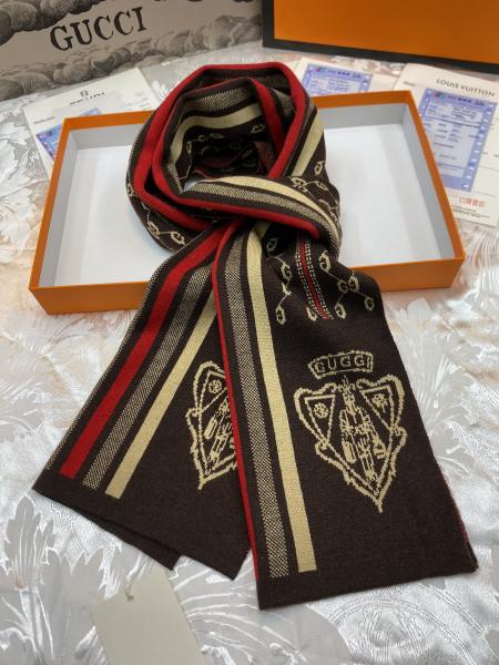 Streetwear Scarf GUCCI 326240 SIZE:180*30cm