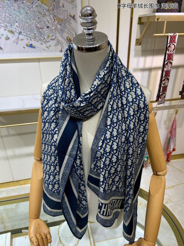 Streetwear Scarf Dior 326040 SIZE:65*185cm