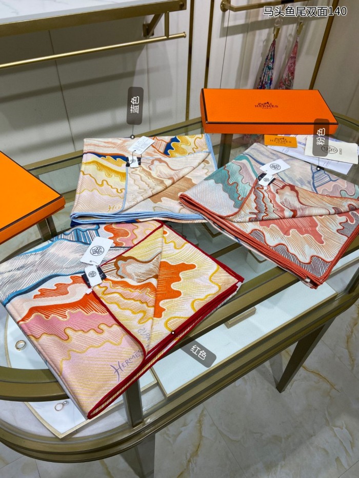 Streetwear Scarf Hermes  326037 SIZE:140cm*140cm