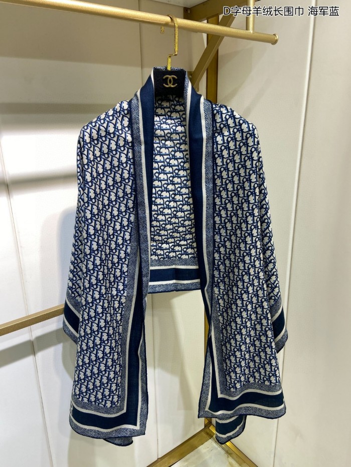 Streetwear Scarf Dior 326040 SIZE:65*185cm