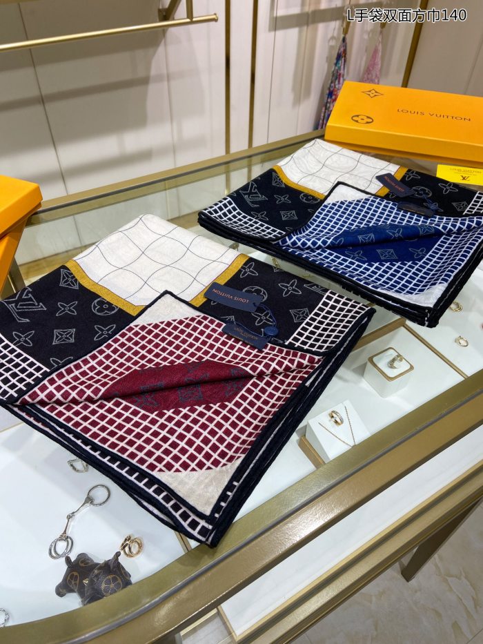 Streetwear Scarf LV 326014 SIZE:140*140cm