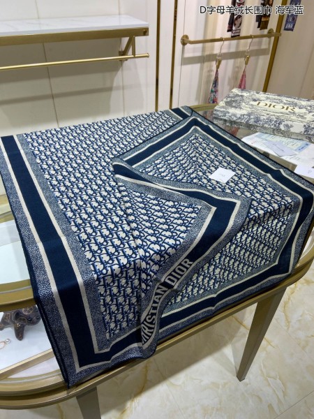 Streetwear Scarf Dior 326040 SIZE:65*185cm