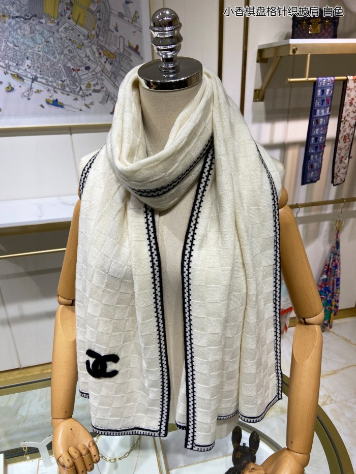 Streetwear Scarf CHANEL 326022  size：80*200cm
