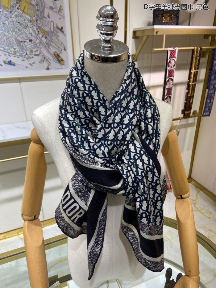 Streetwear Scarf Dior 326042 SIZE:65*185cm