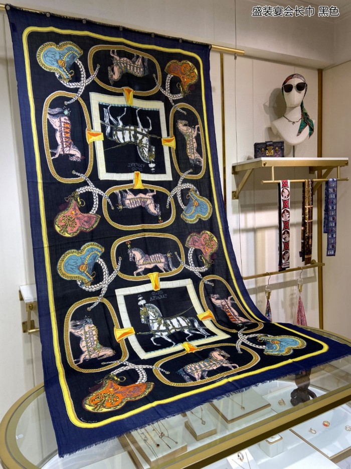 Streetwear Scarf Hermes  326044 SIZE:110*200cm