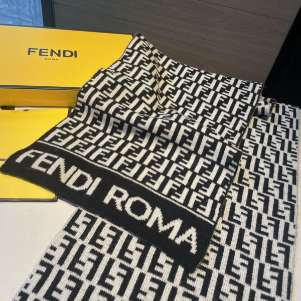 Streetwear Scarf FENDI 326246 SIZE:30*180cm