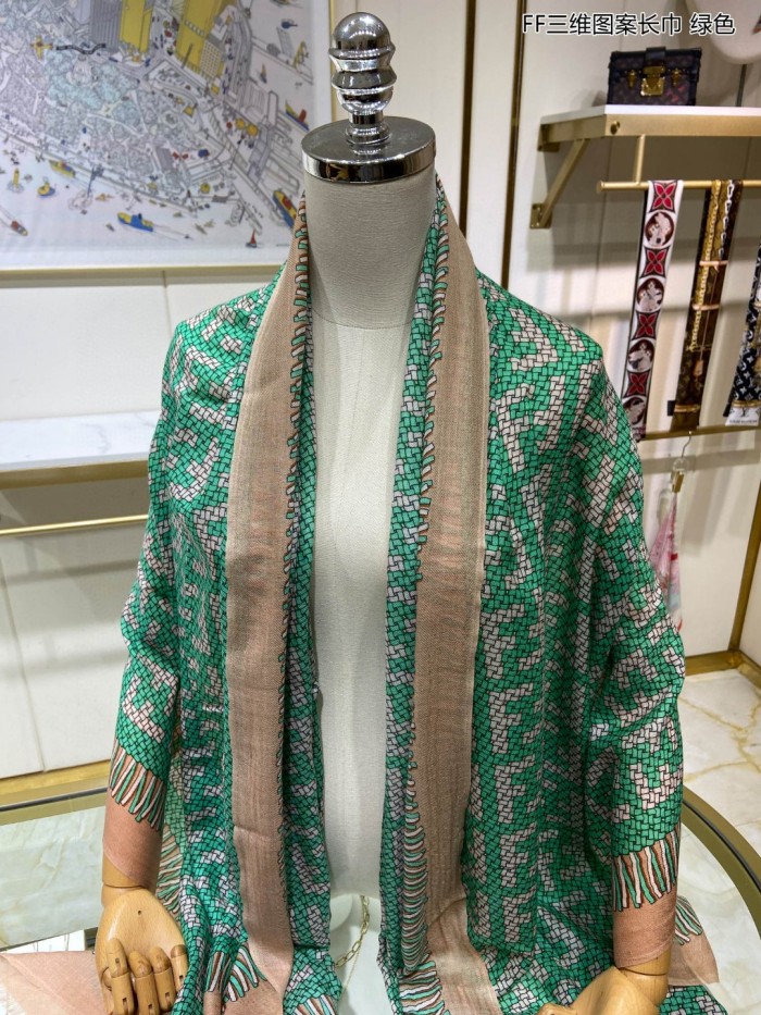 Streetwear Scarf FENDI 326049  SIZE:200*110CM