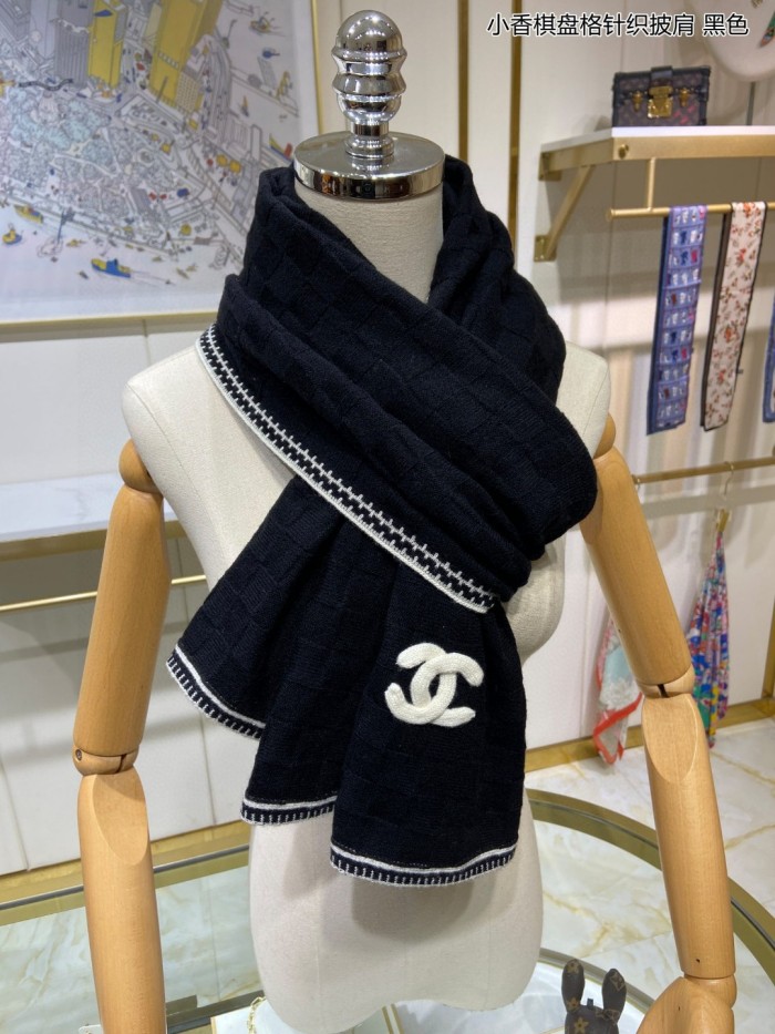 Streetwear Scarf CHANEL 326023 size：80*200cm