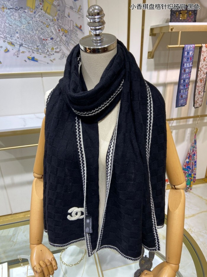 Streetwear Scarf CHANEL 326023 size：80*200cm