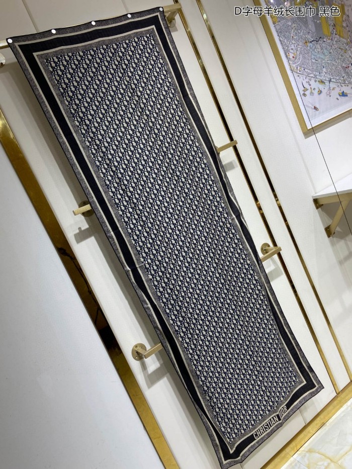 Streetwear Scarf Dior 326042 SIZE:65*185cm