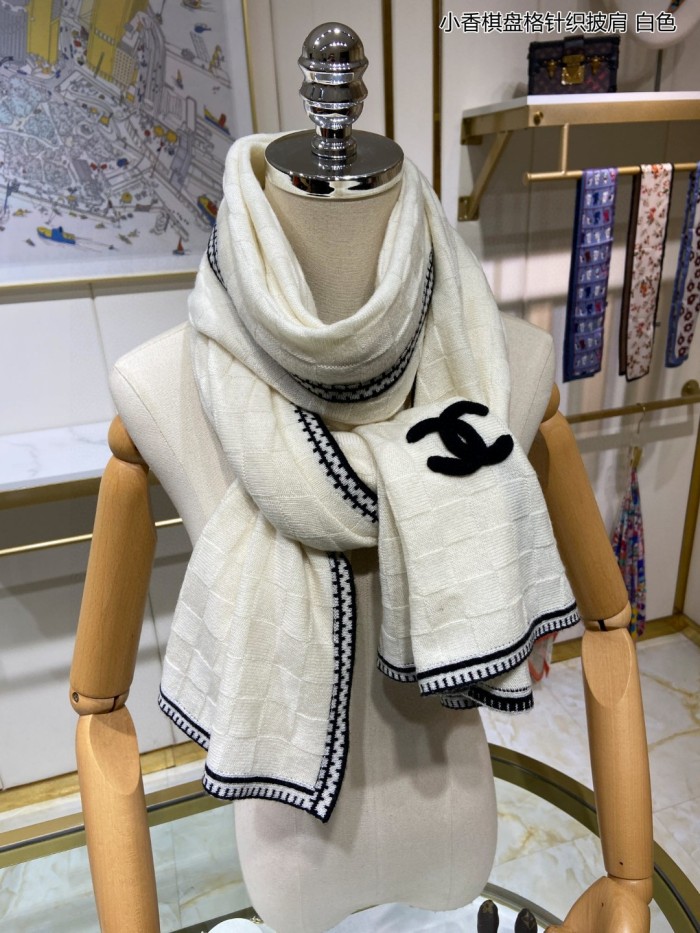 Streetwear Scarf CHANEL 326022  size：80*200cm
