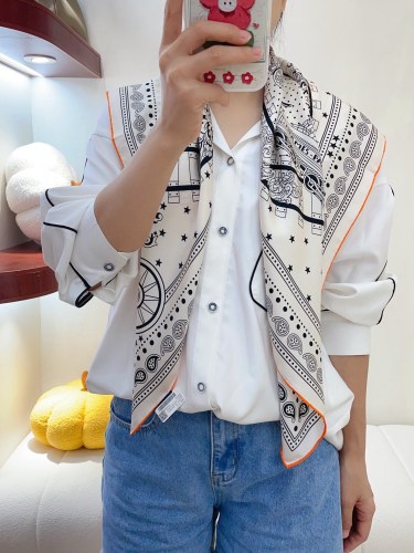 Streetwear Belt Hermes 326068 size:90cm*90cm