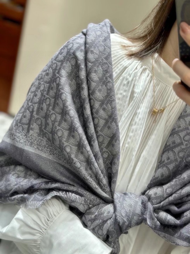 Streetwear Scarf Dior 325983 SIZE:140*140CM