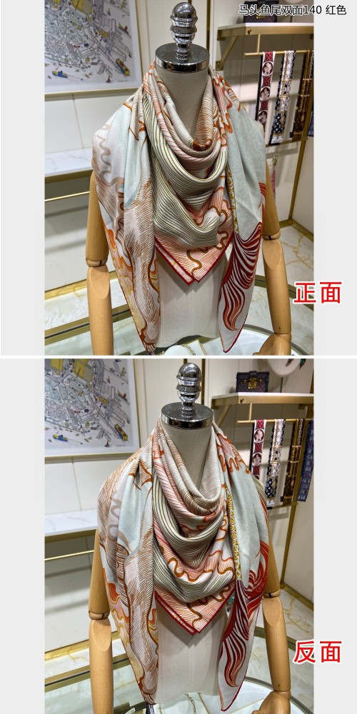 Streetwear Scarf Hermes  326037 SIZE:140cm*140cm