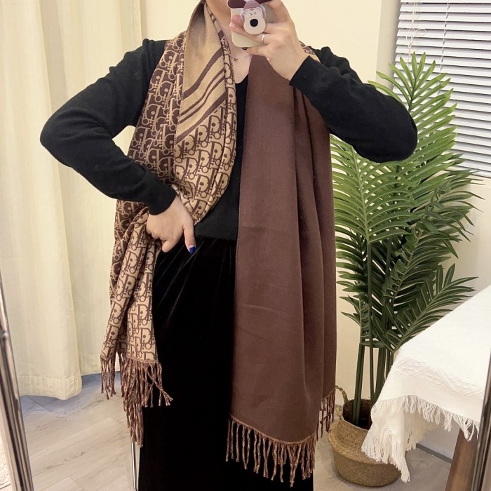 Streetwear Scarf Dior 326255 SIZE:65*185cm