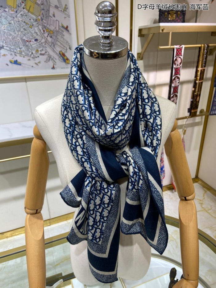 Streetwear Scarf Dior 326040 SIZE:65*185cm