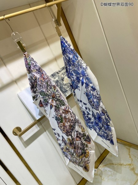 Streetwear Scarf Dior 326019 SIZE:90cm*90cm