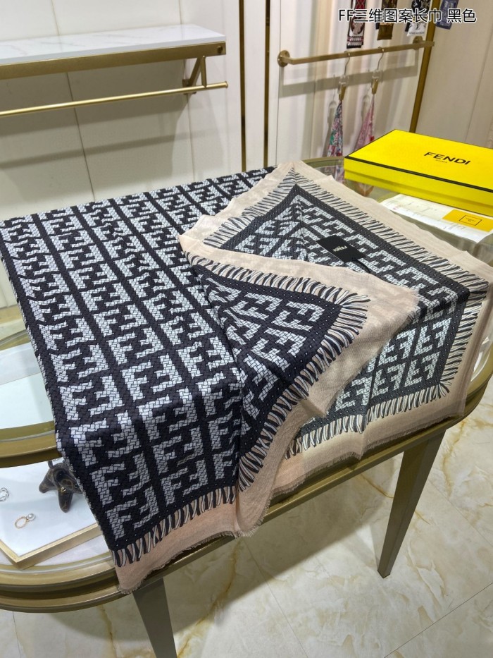 Streetwear Scarf FENDI 326048 SIZE:200*110CM