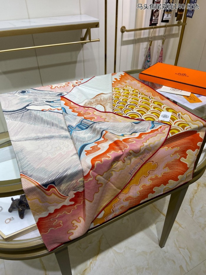 Streetwear Scarf Hermes  326037 SIZE:140cm*140cm
