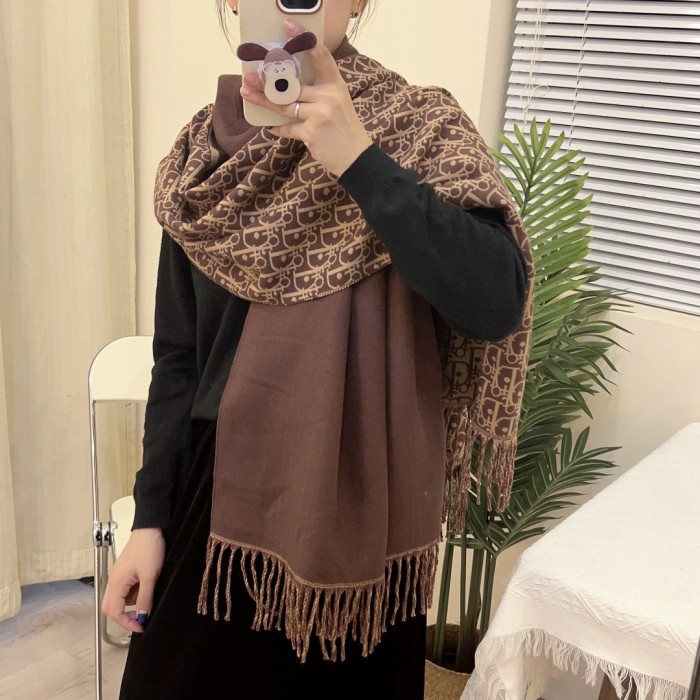 Streetwear Scarf Dior 326255 SIZE:65*185cm