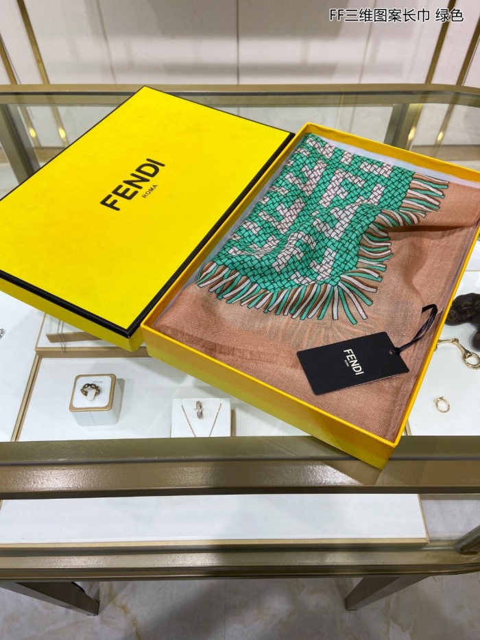 Streetwear Scarf FENDI 326049  SIZE:200*110CM