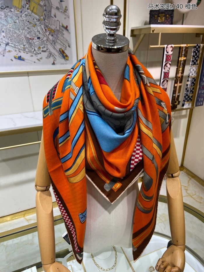 Streetwear Scarf Hermes  326034 SIZE:140cm*140cm