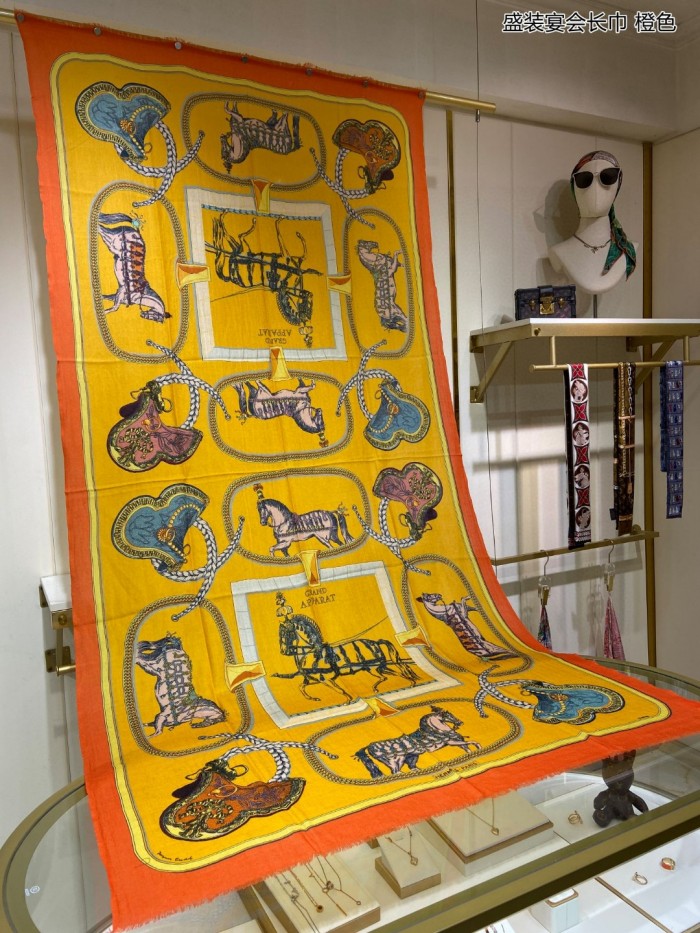 Streetwear Scarf Hermes  326045 SIZE:110*200cm