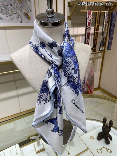 Streetwear Scarf Dior 326020 SIZE:90cm*90cm