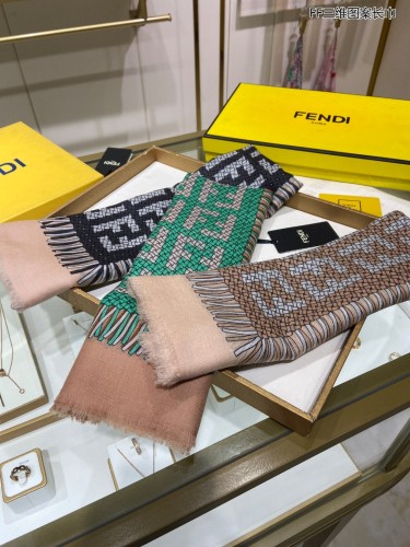 Streetwear Scarf FENDI 326050 SIZE:200*110CM