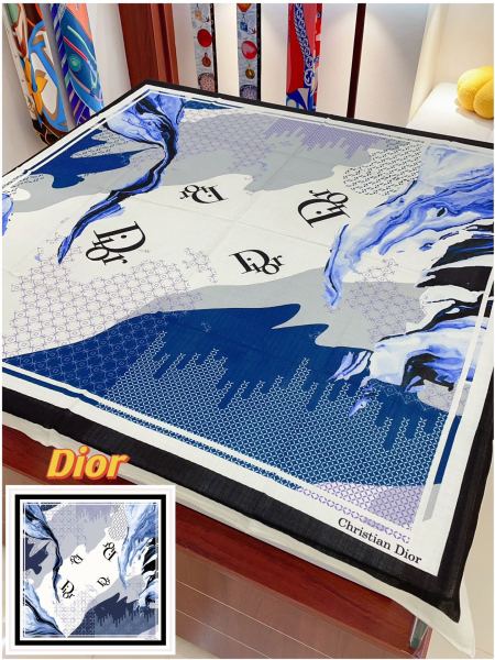 Streetwear Scarf Dior 326059 SIZE:140*140CM