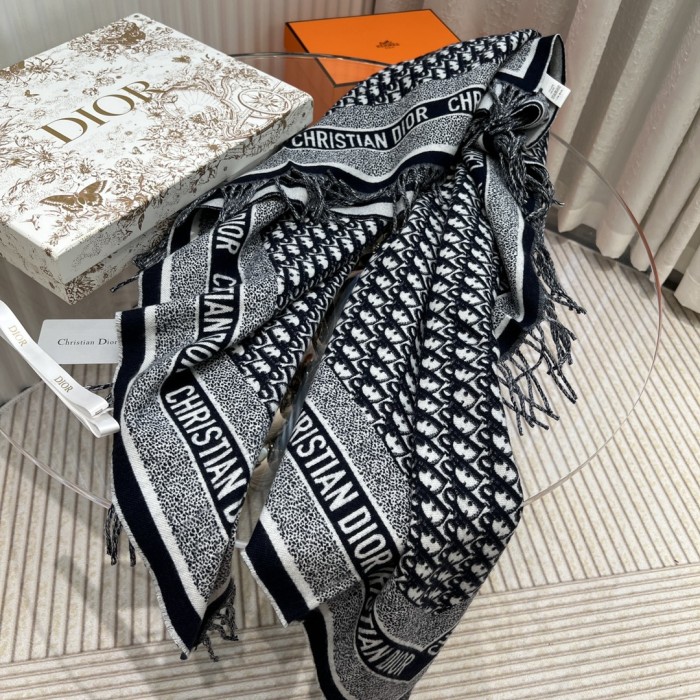 Streetwear Scarf Dior 326244 SIZE:140*140CM