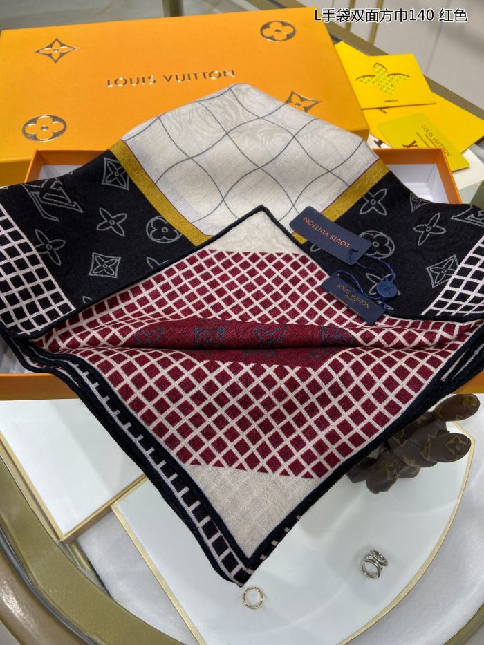 Streetwear Scarf LV 326013 SIZE:140*140cm