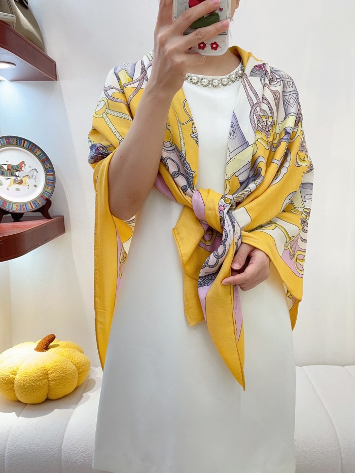 Streetwear Belt Hermes 326062 size:140cm*140cm