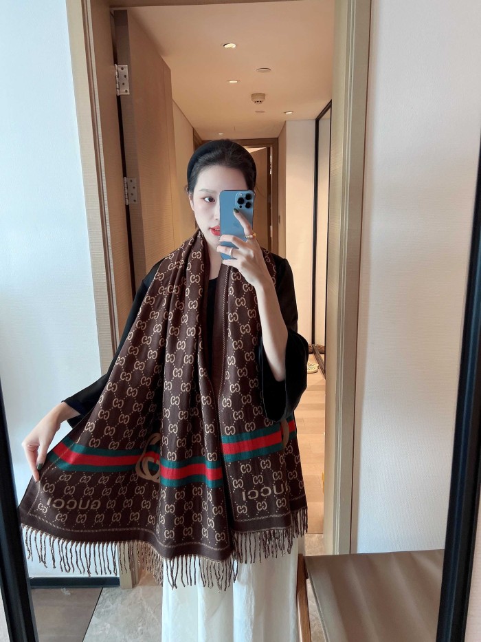 Streetwear Scarf GUCCI 326231 size:65*180CM