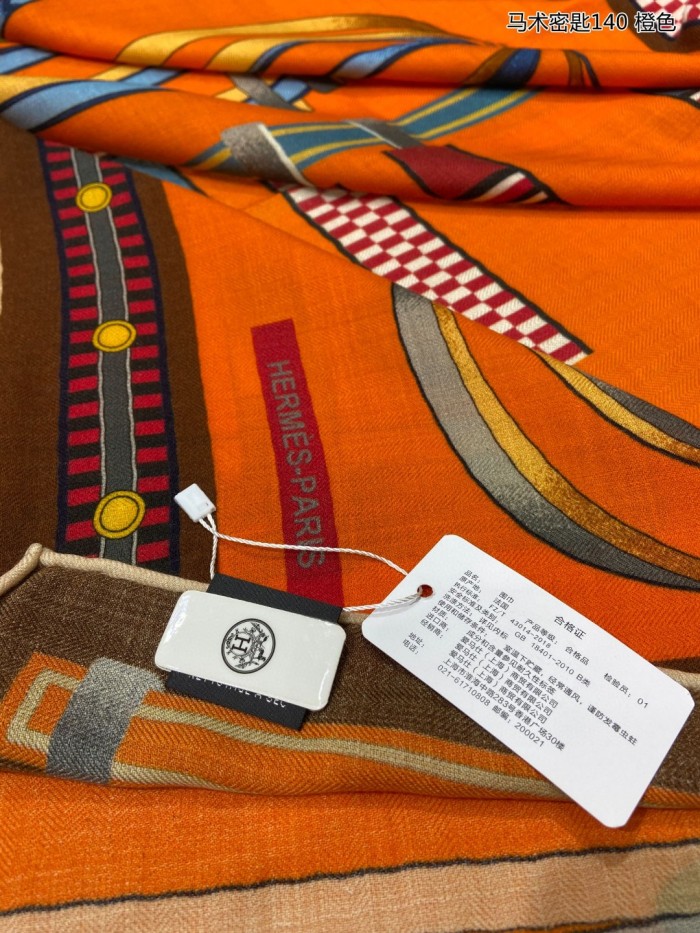 Streetwear Scarf Hermes  326034 SIZE:140cm*140cm