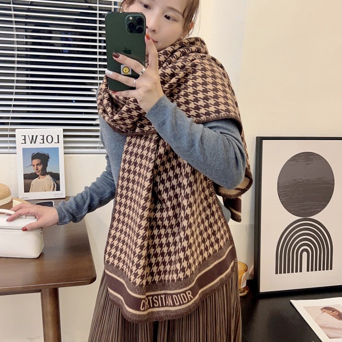 Streetwear Scarf Dior 326251 SIZE:50*180cm