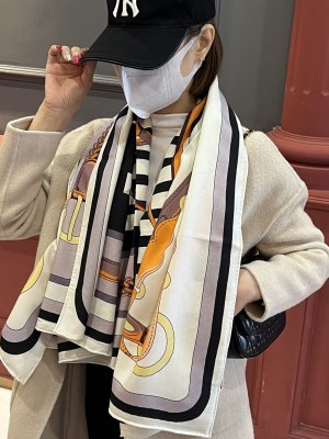 Streetwear Scarf Hermes  325894 SIZE:140*140cm