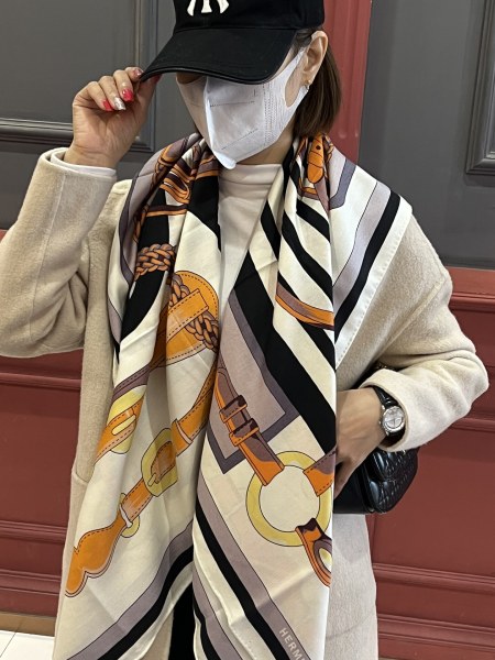 Streetwear Scarf Hermes  325894 SIZE:140*140cm