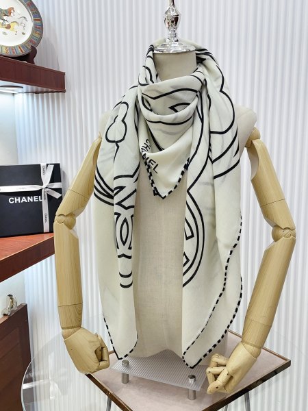 Streetwear Scarf CHANEL 325712 size：30*175cm