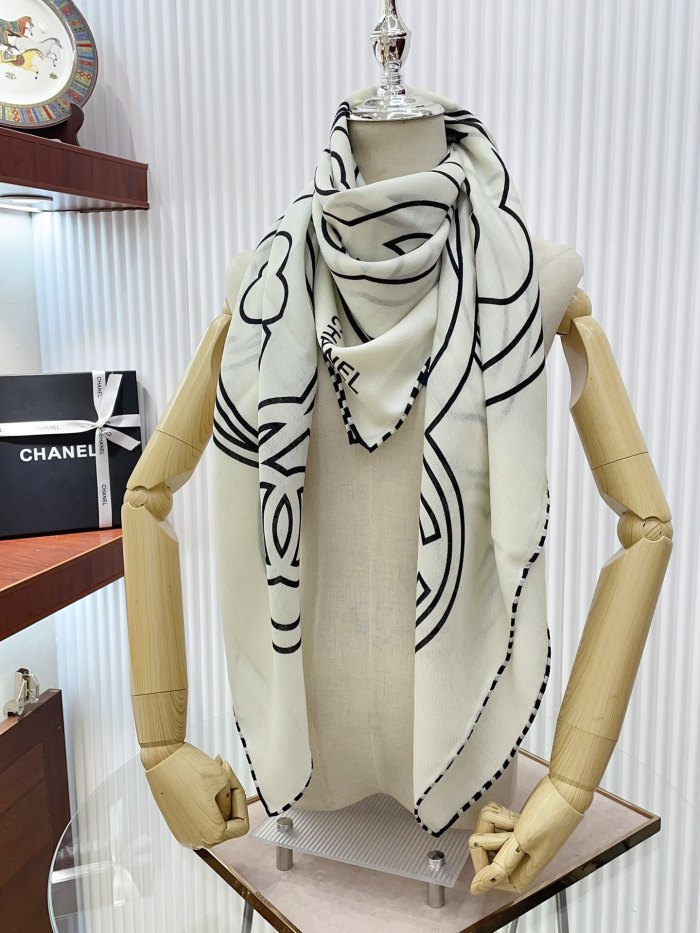 Streetwear Scarf CHANEL 325712 size：30*175cm