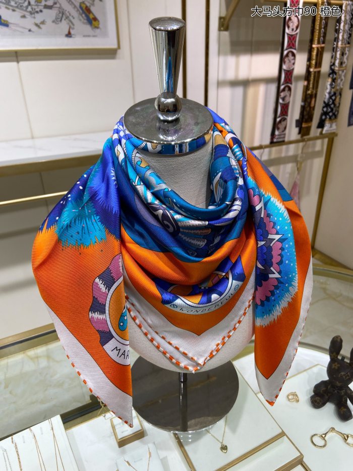 Streetwear Scarf Hermes   325690 size140cm*140cm