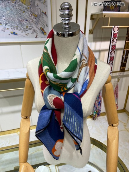Streetwear Scarf LV 325681 SIZE:140*140cm