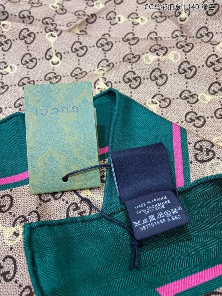 Streetwear Scarf GUCCI 325686 SIZE:140*140cm