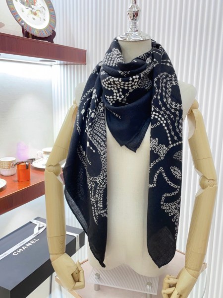 Streetwear Scarf CHANEL 325716size：140*140cm