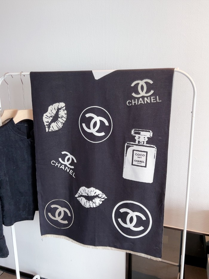Streetwear Scarf CHANEL 325836 size：180*70cm