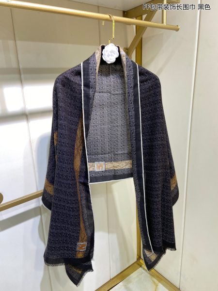 Streetwear Scarf FENDI 325667 SIZE:65*185cm